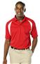 Blue Generation Men's Raglan SS Wicking Polo Shirt