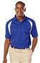Blue Generation Men's Raglan SS Wicking Polo Shirt