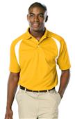 Blue Generation Men's Raglan SS Wicking Polo Shirt