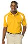 Blue Generation Men's Raglan SS Wicking Polo Shirt