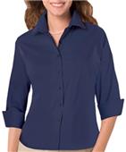 Blue Generation 3/4 Sleeve Peached Twill Shirts Blue Generation 3/4 Sleeve Peached Twill Shirts