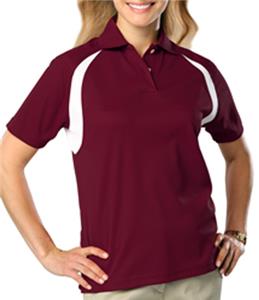 BURGUNDY/WHITE