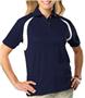 Blue Generation Raglan SS Wicking Polo Shirt