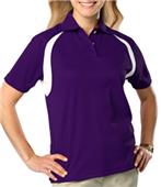 Blue Generation Raglan SS Wicking Polo Shirt Blue Generation Raglan SS Wicking Polo Shirt