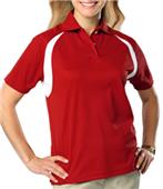 Blue Generation Raglan SS Wicking Polo Shirt Blue Generation Raglan SS Wicking Polo Shirt