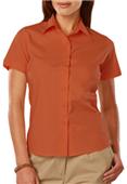 Blue Generation Short Sleeve Stretch Poplin Blouse Blue Generation Short Sleeve Stretch Poplin Blouse