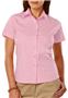 Blue Generation Short Sleeve Stretch Poplin Blouse