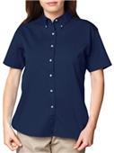 Blue Generation Ladies SS Cotton Twill Shirts Blue Generation Ladies SS Cotton Twill Shirts