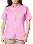 Blue Generation Ladies SS Cotton Twill Shirts Blue Generation Ladies SS Cotton Twill Shirts