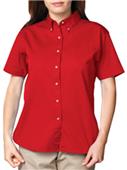 Blue Generation Ladies SS Cotton Twill Shirts Blue Generation Ladies SS Cotton Twill Shirts