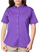 Blue Generation Ladies SS Cotton Twill Shirts Blue Generation Ladies SS Cotton Twill Shirts