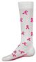 Cancer Awareness Pink Ribbon Compression Socks