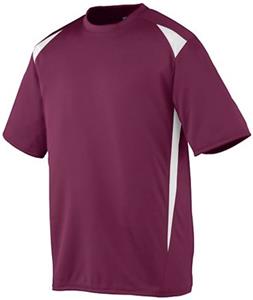 MAROON/WHITE