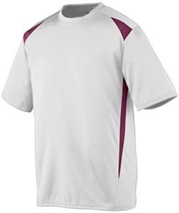 WHITE/MAROON
