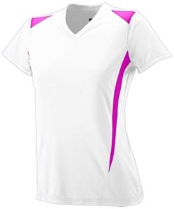 WHITE/POWER PINK
