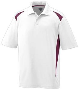 WHITE/MAROON
