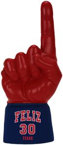 SCARLET HAND/NAVY JERSEY SLEEVE