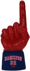 SCARLET HAND/NAVY JERSEY SLEEVE