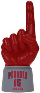 SCARLET HAND/GREY JERSEY SLEEVE
