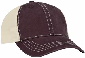 MAROON/IVORY