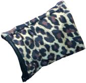 Svforza Wrist Wallet Brown Leopard Wristband