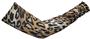 Womens Brown Cheetah Sleeve Warmer
