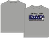 Utopia Dedicated Dad Soccer T-shirt Utopia Dedicated Dad Soccer T-shirt