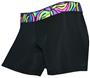 Black/Neon Zig Zag 2.5" Compression Shorts