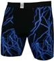 Blue Lightning Bolt 4" or 7" Compression Shorts