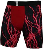 Svforza Red Lightning 4" or 7" Compression Shorts
