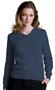 Edwards Misses' V-Neck Long Sleeve Sweater