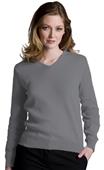 Edwards Misses' V-Neck Long Sleeve Sweater