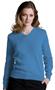 Edwards Misses' V-Neck Long Sleeve Sweater