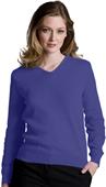 Edwards Misses' V-Neck Long Sleeve Sweater