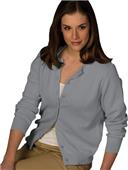 Edwards Misses' Cotton Cashmere Cardigan