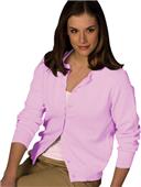 Edwards Misses' Cotton Cashmere Cardigan