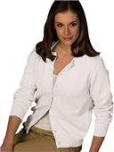 Edwards Misses' Cotton Cashmere Cardigan