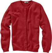 Edwards Misses' Jewel Neck Cardigan