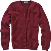 Edwards Misses' Jewel Neck Cardigan