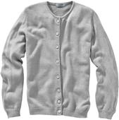 Edwards Misses' Jewel Neck Cardigan