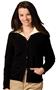 Edwards Womens V-Neck Cardigan with Two Pockets