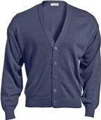 Edwards Unisex V-Neck Cardigan with No Pockets Edwards Unisex V-Neck Cardigan with No Pockets