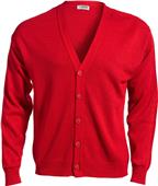 Edwards Unisex V-Neck Cardigan with No Pockets Edwards Unisex V-Neck Cardigan with No Pockets