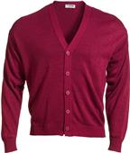 Edwards Unisex V-Neck Cardigan with No Pockets Edwards Unisex V-Neck Cardigan with No Pockets