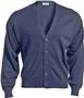 Edwards Unisex V-Neck Cardigan with No Pockets
