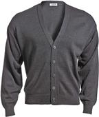 Edwards Unisex V-Neck Cardigan with No Pockets Edwards Unisex V-Neck Cardigan with No Pockets