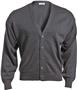 Edwards Unisex V-Neck Cardigan with No Pockets
