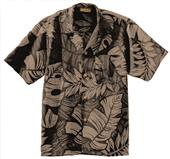 Edwards Unisex South Seas Leaf Print Camp Shirt