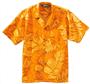 Edwards Unisex South Seas Leaf Print Camp Shirt