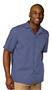 Edwards Unisex Poplin Solid Camp Shirt